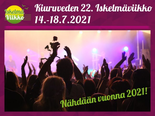 KIURUVEDEN ISKELM VIIKOT 2020 PERUUTETTU Adria Club Finland